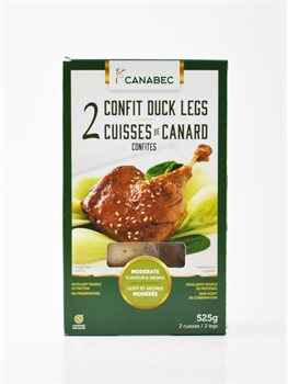 Canabec Confit duck legs