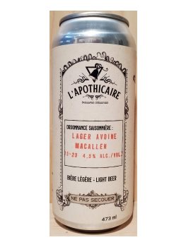 Lager Avoine Macallen