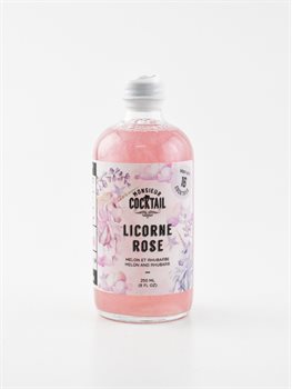 Monsieur Cocktail - Licorne rose