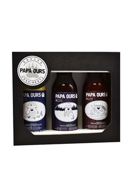 Papa Ours - Coffret Sauce BBQ 