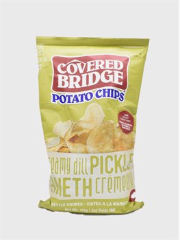 C B potato chips Creamy dill Pickle