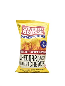 C B potato chips crinkle Cheddar 