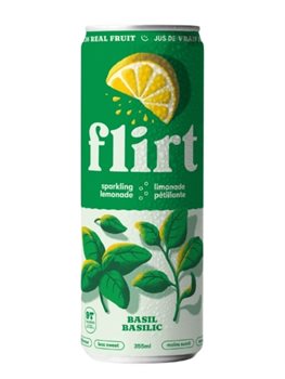 Flirt - Limonade Pétillante Basilic