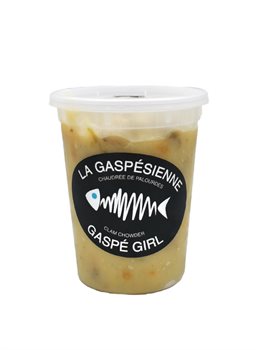 Gaspé Girl - Clam chowder