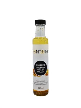 Miel Fontaine - Vinigrette Moutarde Miel et Pollen Miel Fontaine - Vinigrette Moutarde Miel et Pollen