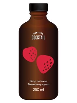 Monsieur Cocktail - Sirop de Fraise