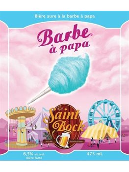 Barbe à Papa Bleue