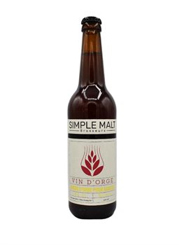 Simple Malt Vin dOrge - Broue Ha Ha